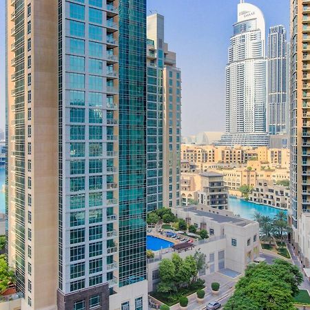 Durrani Homes - Luxurious Studio Near Dubai Mall With Pool View ภายนอก รูปภาพ