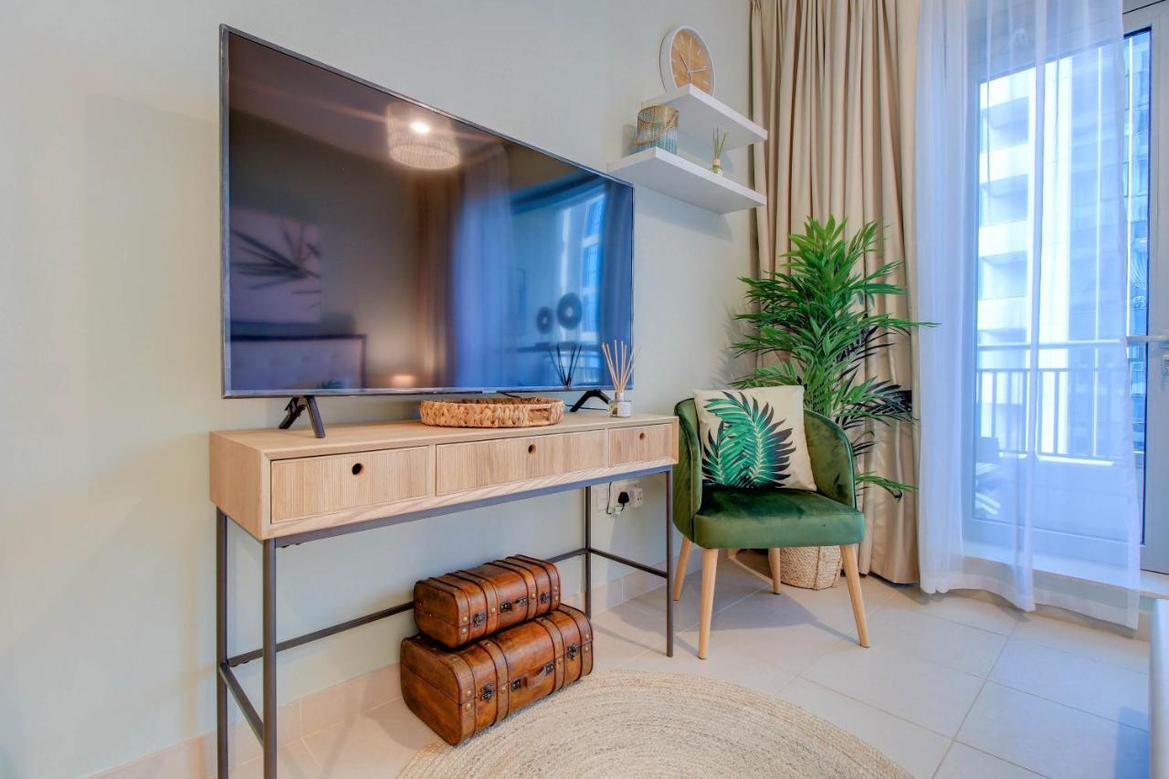 Durrani Homes - Luxurious Studio Near Dubai Mall With Pool View ภายนอก รูปภาพ